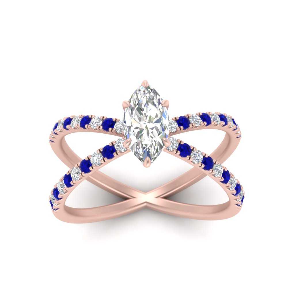 cross-band-marquise-cut-engagment-ring-with-sapphire-rose-gold-FD9890MQRGSABLANGLE5-NL-RG.jpg?v=1760525763