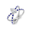 Load image into Gallery viewer, cross-band-marquise-cut-engagment-ring-with-sapphire-white-gold-FD9890MQRGSABLANGLE2-NL-WG_3b48711e-6088-4ee6-bd95-049601196e5d.jpg?v=1760525898