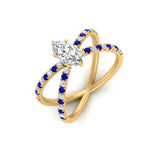 Load image into Gallery viewer, cross-band-marquise-cut-engagment-ring-with-sapphire-yellow-gold-FD9890MQRGSABLANGLE2-NL-YG.jpg?v=1760525762