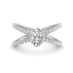 Load image into Gallery viewer, cross-band-oval-shaped-engagment-ring-white-gold-FD9890OVR-NL-WG.jpg?v=1760525778
