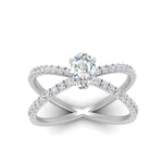 Load image into Gallery viewer, cross-band-oval-shaped-engagment-ring-white-gold-FD9890OVRANGLE5-NL-WG.jpg?v=1760525778
