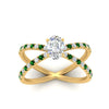 Load image into Gallery viewer, cross-band-oval-shaped-engagment-ring-with-emerald-yellow-gold-FD9890OVRGEMGRANGLE5-NL-YG_c1db6ec6-e589-479b-b49c-197a98c8c824.jpg?v=1760525908