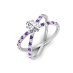 Load image into Gallery viewer, cross-band-oval-shaped-engagment-ring-with-purple-topaz-white-gold-FD9890OVRGVITOANGLE2-NL-WG.jpg?v=1760525778