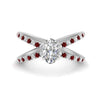 Load image into Gallery viewer, cross-band-oval-shaped-engagment-ring-with-ruby-white-gold-FD9890OVRGRUDR-NL-WG_25676eac-48e2-4ad4-9634-bc441138ba74.jpg?v=1760525909