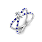 Load image into Gallery viewer, cross-band-oval-shaped-engagment-ring-with-sapphire-white-gold-FD9890OVRGSABLANGLE2-NL-WG.jpg?v=1760525778