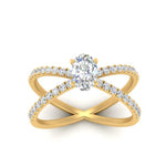 Load image into Gallery viewer, cross-band-oval-shaped-engagment-ring-yellow-gold-FD9890OVRANGLE5-NL-YG.jpg?v=1760525778