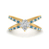Load image into Gallery viewer, cross-band-pear-shaped-engagment-ring-with-blue-topaz-yellow-gold-FD9890PERGICBLTO-NL-YG_ff75a038-c3a4-4dd7-8db6-97028c7fc3e6.jpg?v=1760525917