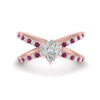Load image into Gallery viewer, cross-band-pear-shaped-engagment-ring-with-pink-sapphire-rose-gold-FD9890PERGSADRPI-NL-RG_d09a2f62-a44a-43d9-9ddc-89de8049b315.jpg?v=1760525917