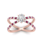 Load image into Gallery viewer, cross-band-pear-shaped-engagment-ring-with-pink-sapphire-rose-gold-FD9890PERGSADRPIANGLE5-NL-RG_10249d46-3b66-42b4-8662-4420fb2e377d.jpg?v=1760525917

