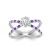 Load image into Gallery viewer, cross-band-pear-shaped-engagment-ring-with-purple-topaz-white-gold-FD9890PERGVITOANGLE5-NL-WG_c102d566-0014-4e5c-8da0-787ca752e9f1.jpg?v=1760525917