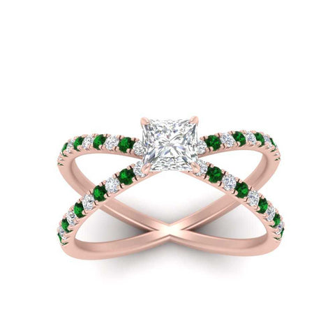cross-band-princess-cut-engagment-ring-with-emerald-rose-gold-FD9890PRRGEMGRANGLE5-NL-RG.jpg?v=1760525811
