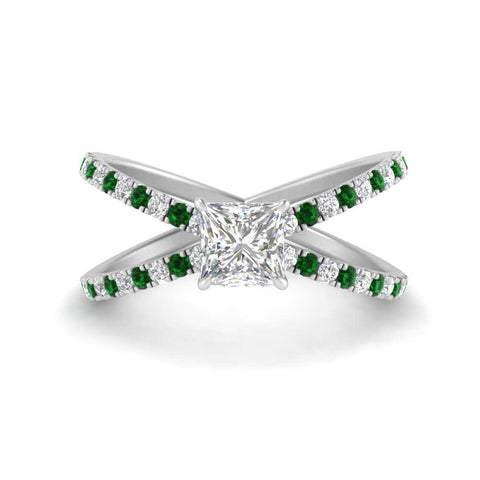 cross-band-princess-cut-engagment-ring-with-emerald-white-gold-FD9890PRRGEMGR-NL-WG.jpg?v=1760525810