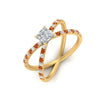 Load image into Gallery viewer, cross-band-princess-cut-engagment-ring-with-orange-sapphire-yellow-gold-FD9890PRRGSAORANGLE2-NL-YG_1e4a3af7-87c6-4e5c-bed2-bad252ae7fd4.jpg?v=1760525926