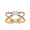 Load image into Gallery viewer, cross-band-princess-cut-engagment-ring-with-pink-sapphire-yellow-gold-FD9890PRRGSADRPIANGLE5-NL-YG_6e2b0065-030d-41ca-aac8-6f12f343baa2.jpg?v=1760525925