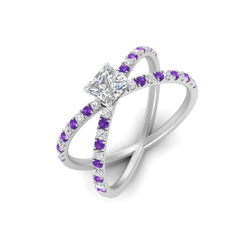 cross-band-princess-cut-engagment-ring-with-purple-topaz-white-gold-FD9890PRRGVITOANGLE2-NL-WG.jpg?v=1760525811