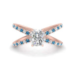 Load image into Gallery viewer, cross-band-radiant-cut-engagment-ring-with-blue-topaz-rose-gold-FD9890RARGICBLTO-NL-RG.jpg?v=1760525827
