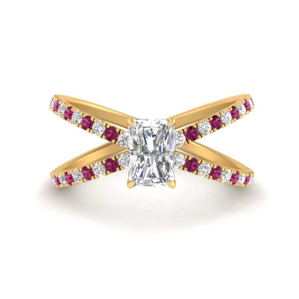 cross-band-radiant-cut-engagment-ring-with-pink-sapphire-yellow-gold-FD9890RARGSADRPI-NL-YG.jpg?v=1760525827