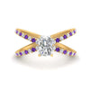 Load image into Gallery viewer, cross-band-radiant-cut-engagment-ring-with-purple-topaz-yellow-gold-FD9890RARGVITO-NL-YG_be0eb1d2-0b19-4b14-b38f-a5b836ab134c.jpg?v=1760525936