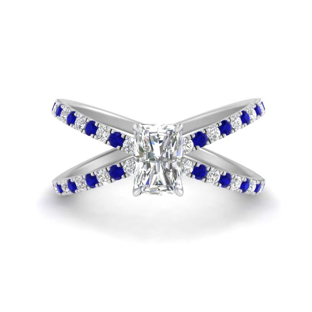 cross-band-radiant-cut-engagment-ring-with-sapphire-white-gold-FD9890RARGSABL-NL-WG.jpg?v=1760525827