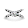 Load image into Gallery viewer, cross-band-round-cut-engagment-ring-with-black-diamond-white-gold-FD9890RORGBLACK-NL-WG_a25abdff-68b5-449b-8a86-91595de2d786.jpg?v=1760525945