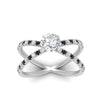 Load image into Gallery viewer, cross-band-round-cut-engagment-ring-with-black-diamond-white-gold-FD9890RORGBLACKANGLE5-NL-WG_1ec2024c-845f-4a94-a969-f5c356ee6878.jpg?v=1760525946