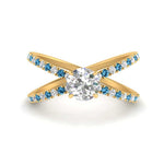 Load image into Gallery viewer, cross-band-round-cut-engagment-ring-with-blue-topaz-yellow-gold-FD9890RORGICBLTO-NL-YG_47b6b665-8652-4cbb-8323-dae6ecfd3af6.jpg?v=1760525946
