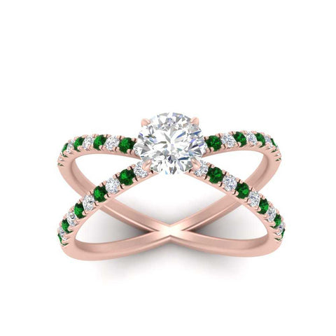 cross-band-round-cut-engagment-ring-with-emerald-rose-gold-FD9890RORGEMGRANGLE5-NL-RG.jpg?v=1760525844