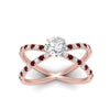 Load image into Gallery viewer, cross-band-round-cut-engagment-ring-with-ruby-rose-gold-FD9890RORGRUDRANGLE5-NL-RG_5e0e810a-2252-4c1d-b6a0-ce312478bf89.jpg?v=1760525945