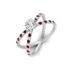 Load image into Gallery viewer, cross-band-round-cut-engagment-ring-with-ruby-white-gold-FD9890RORGRUDRANGLE2-NL-WG_80f9b336-5cc8-4ff6-9293-861ee691c97d.jpg?v=1760525946