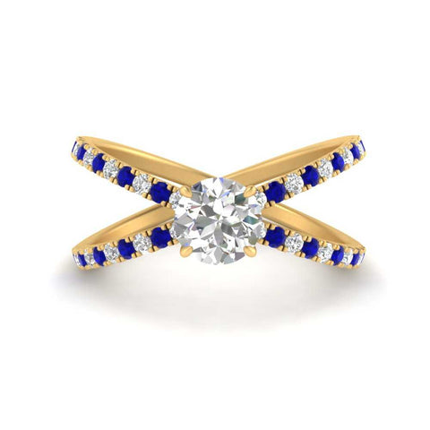 cross-band-round-cut-engagment-ring-with-sapphire-yellow-gold-FD9890RORGSABL-NL-YG.jpg?v=1760525844