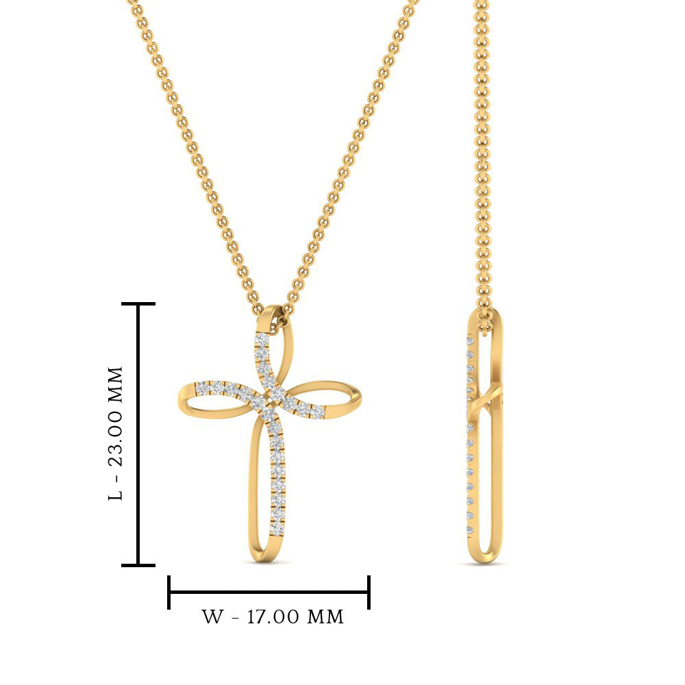 cross-design-pendant-with-diamond-in-yellow-gold-FDPD10729-NL-YG-HW