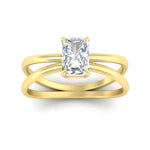 Load image into Gallery viewer, crossover-radiant-cut-solitaire-engagement-ring-in-yellow-gold-fdenr1008rarangle5-nl-yg