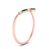 Load image into Gallery viewer, crown-marquise-emerald-and-round-diamond-band-in-FD9612BGEMGR-NL-RG
