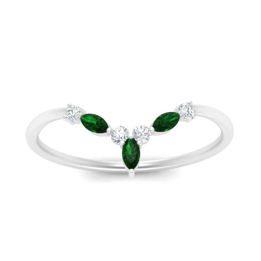 crown-marquise-emerald-and-round-diamond-band-in-FD9612BGEMGR-NL-WG