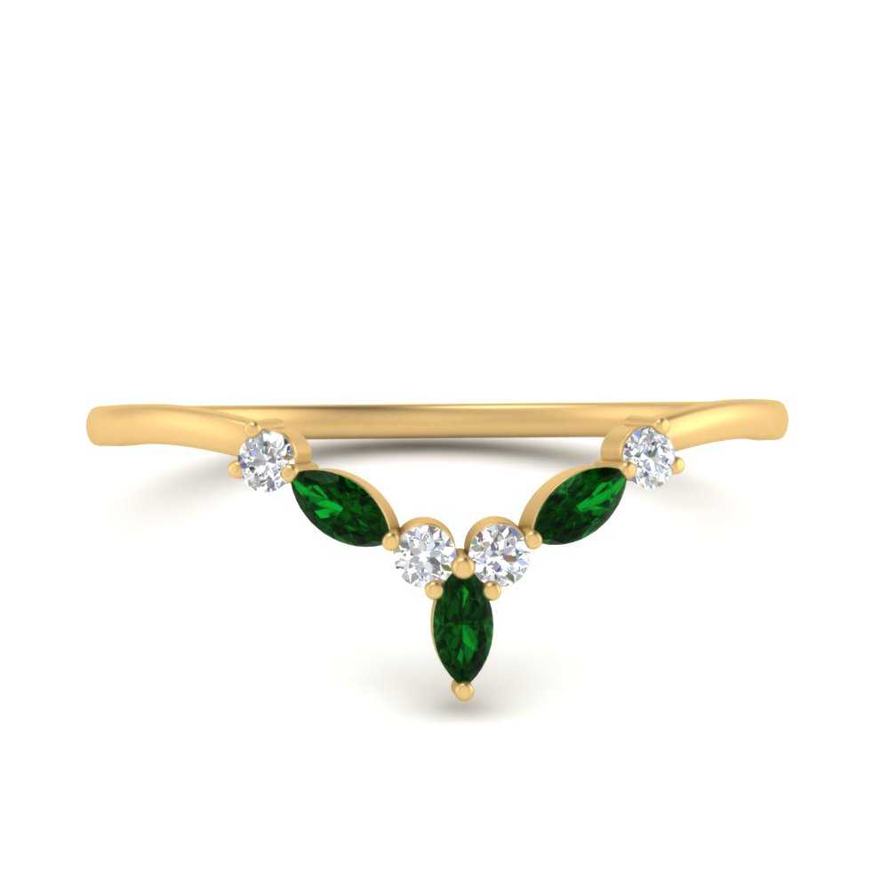 crown-marquise-emerald-and-round-diamond-band-in-FD9612BGEMGR-NL-YG