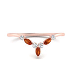 Load image into Gallery viewer, crown-marquise-orange-sapphire-and-round-diamond-band-in-FD9612BGSAOR-NL-RG

