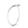 Load image into Gallery viewer, crown-marquise-orange-sapphire-and-round-diamond-band-in-FD9612BGSAOR-NL-WG