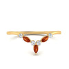 Load image into Gallery viewer, crown-marquise-orange-sapphire-and-round-diamond-band-in-FD9612BGSAOR-NL-YG