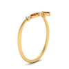 Load image into Gallery viewer, crown-marquise-orange-sapphire-and-round-diamond-band-in-FD9612BGSAOR-NL-YG