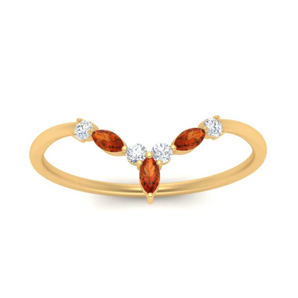 crown-marquise-orange-sapphire-and-round-diamond-band-in-FD9612BGSAOR-NL-YG