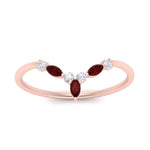 Load image into Gallery viewer, crown-marquise-ruby-and-round-diamond-band-in-FD9612BGRUDR-NL-RG
