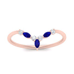 Load image into Gallery viewer, crown-marquise-sapphire-and-round-diamond-band-in-FD9612BGSABL-NL-RG
