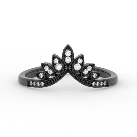 crown-v-stacking-diamond-wedding-band-in-black-gold-FD11456B-NL-BG