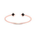 Load image into Gallery viewer, cuff-band-square-black-diamond-stacking-ring-in-rose-gold-FD9402PRRGBLACK-NL-RG.jpg
