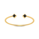Load image into Gallery viewer, cuff-band-square-black-diamond-stacking-ring-in-yellow-gold-FD9402PRRGBLACK-NL-YG.jpg
