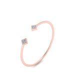 Load image into Gallery viewer, cuff-band-square-diamond-stacking-ring-in-rose-gold-FD9402PRR-NL-RG.jpg
