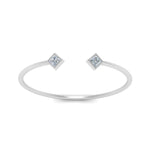 Load image into Gallery viewer, cuff-band-square-diamond-stacking-ring-in-white-gold-FD9402PRR-NL-WG.jpg
