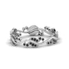 Load image into Gallery viewer, curve-bezel-set-vintage-black-diamond-band-in-white-gold-FDEWB8346BGBLACK-NL-WG-GS