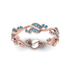 Load image into Gallery viewer, curve-bezel-set-vintage-blue-topaz-band-in-rose-gold-FDEWB8346BGICBLTO-NL-RG-GS