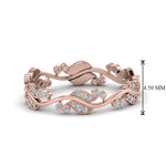 Load image into Gallery viewer, curve-bezel-set-vintage-diamond-band-in-rose-gold-FDEWB8346B-NL-RG-GS
